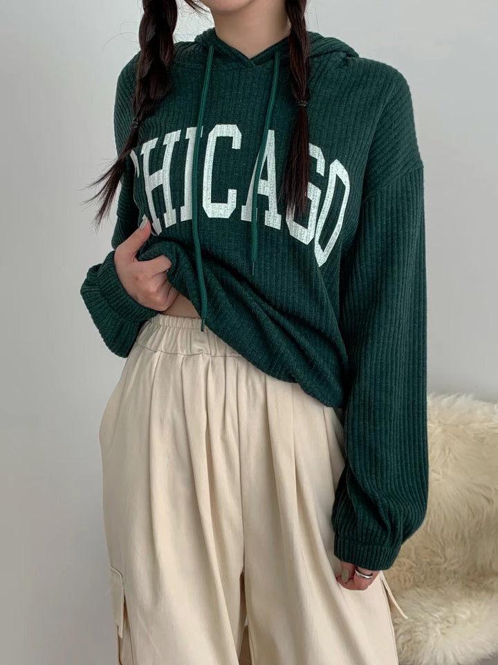 CHICAGO corduroy sweatshirt