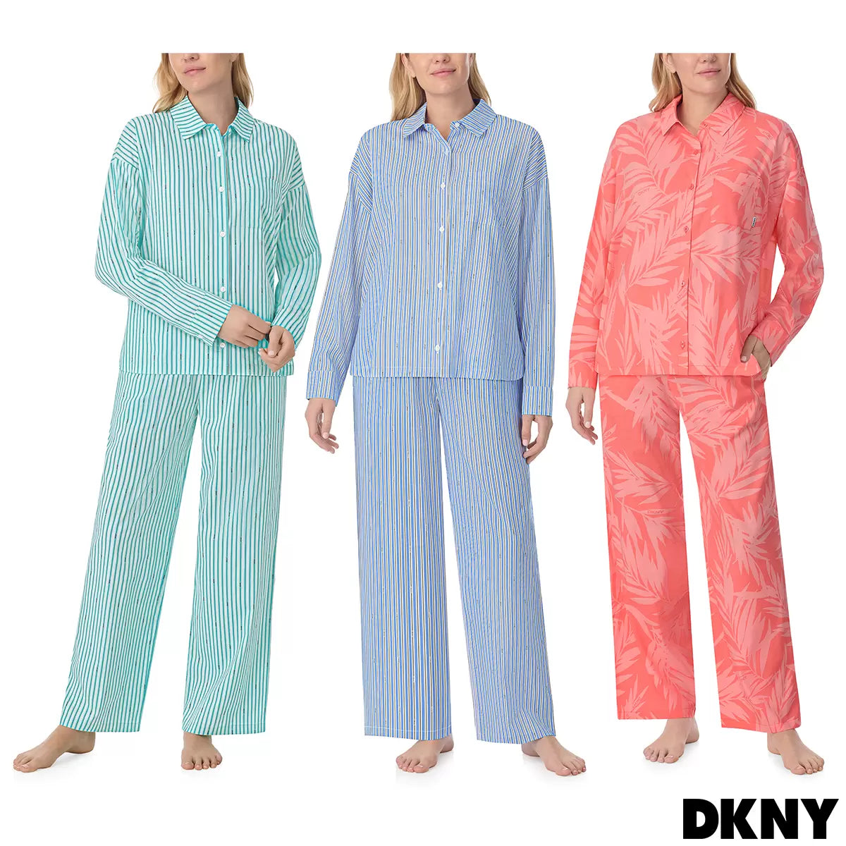 DKNY長袖睡衣