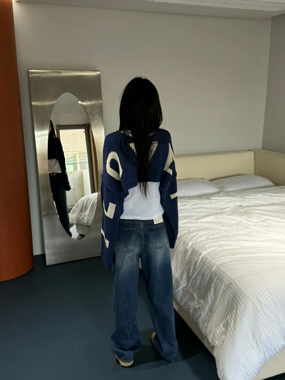 兩着英文字短冷衫