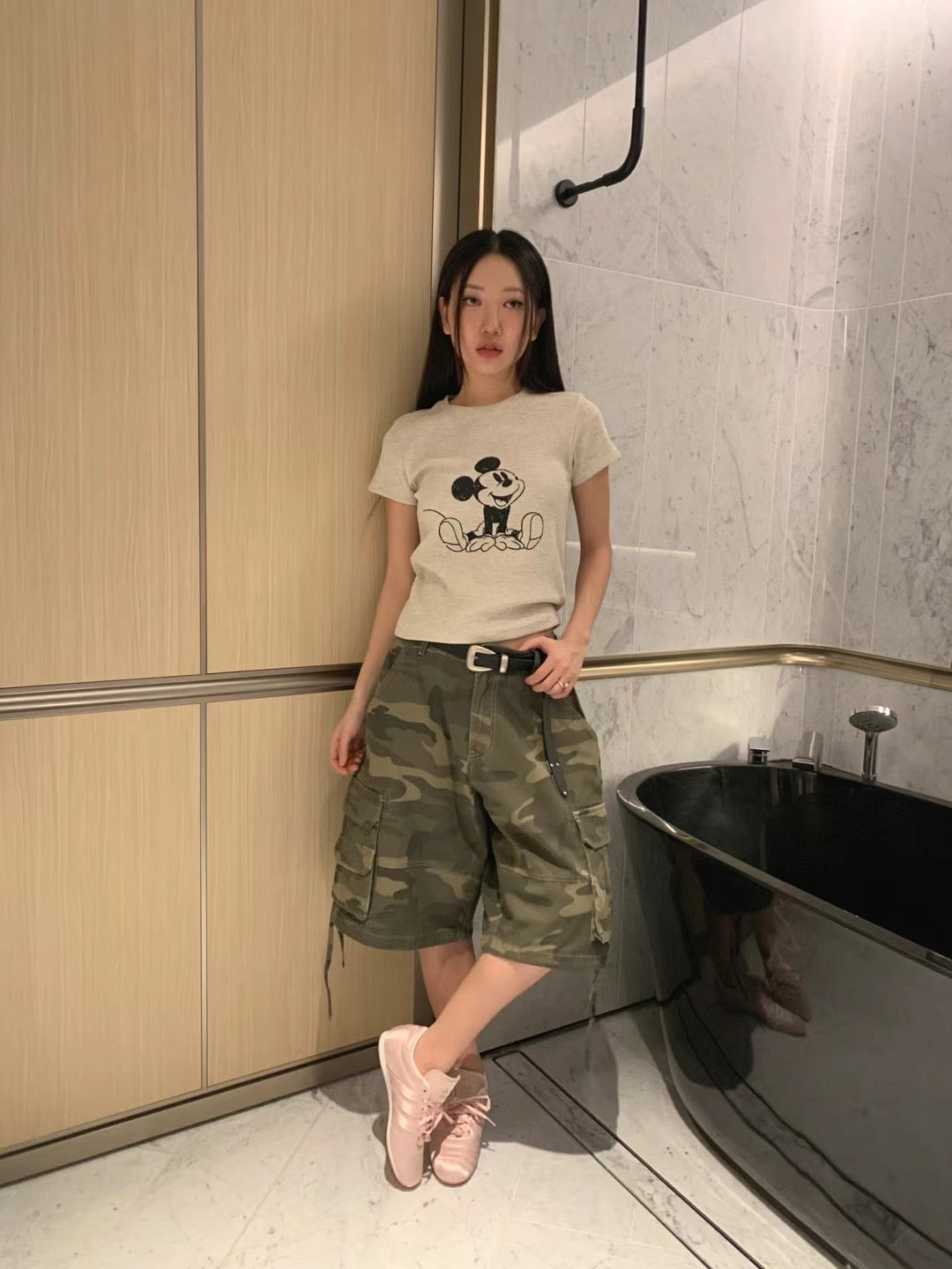 迷彩短軍褲