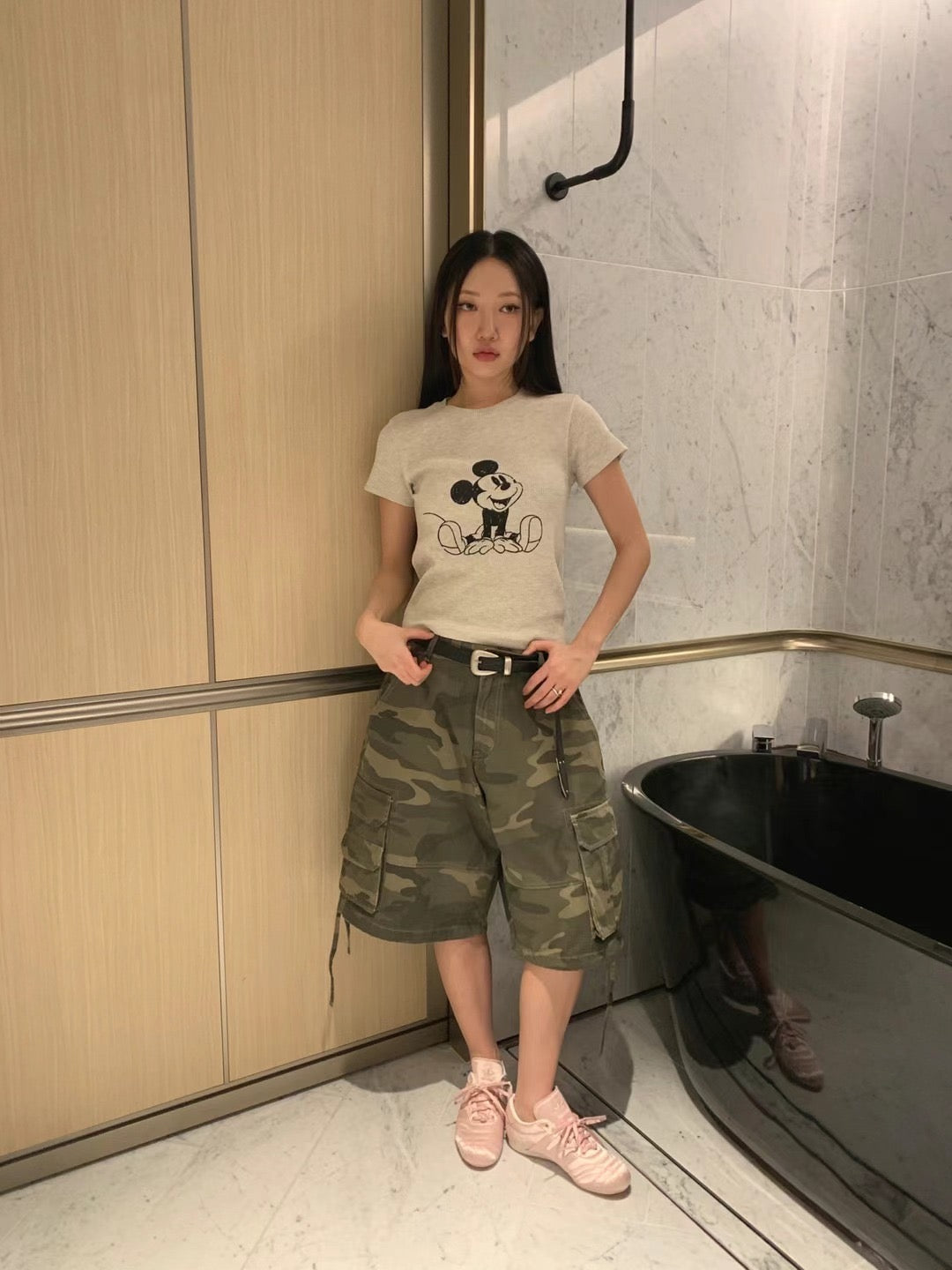 迷彩短軍褲