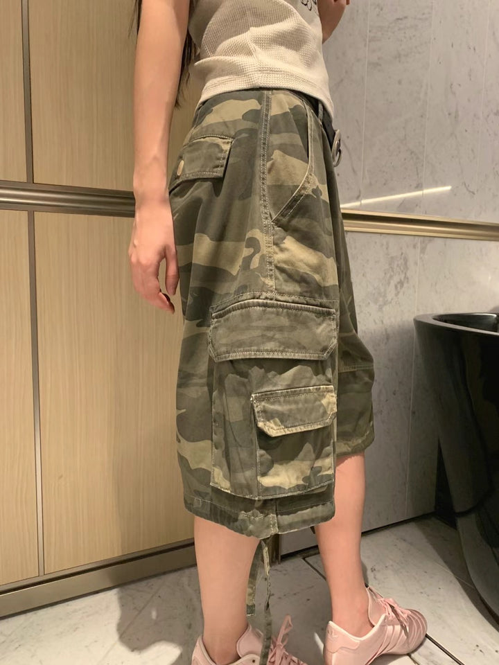 迷彩短軍褲