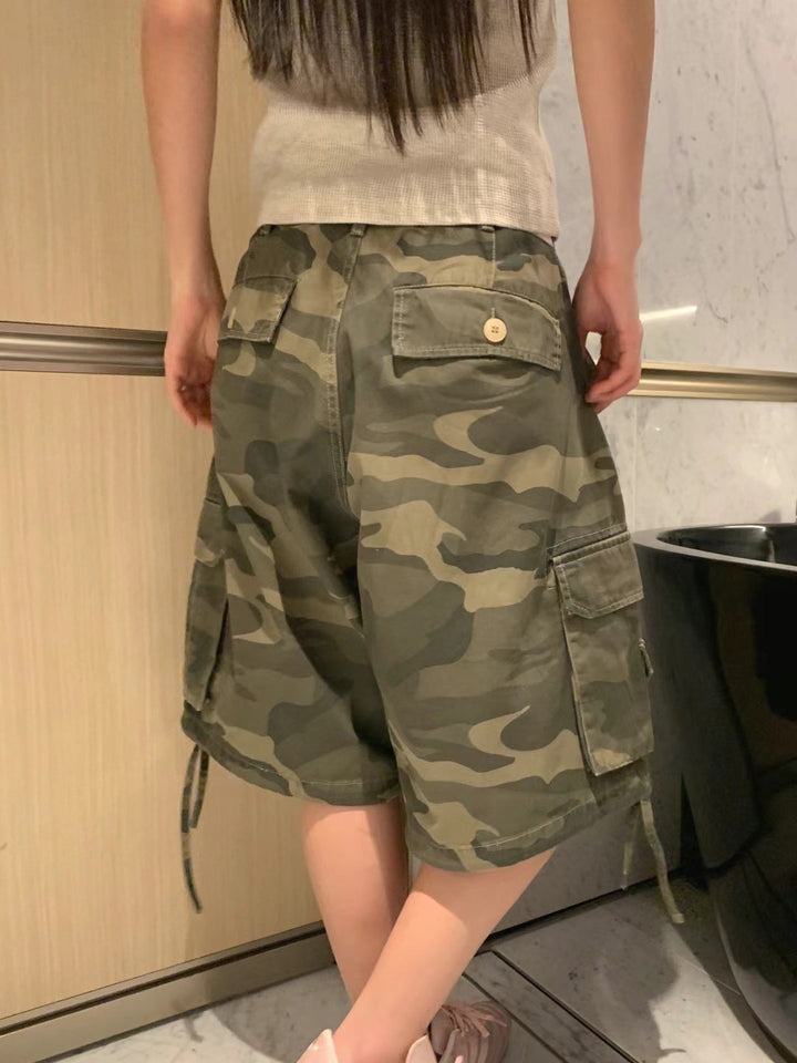 迷彩短軍褲
