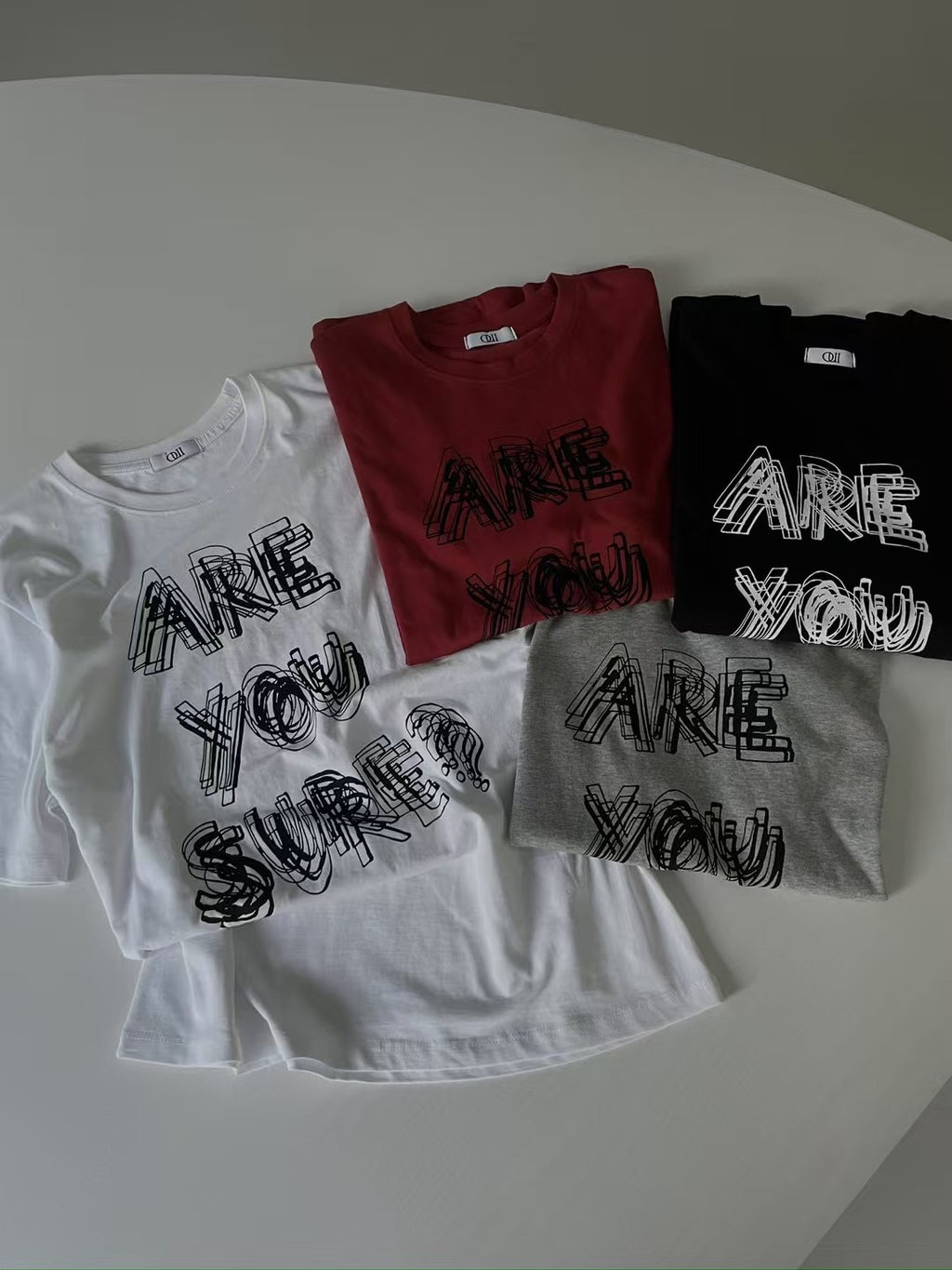 “ Are You Sure”長Tee