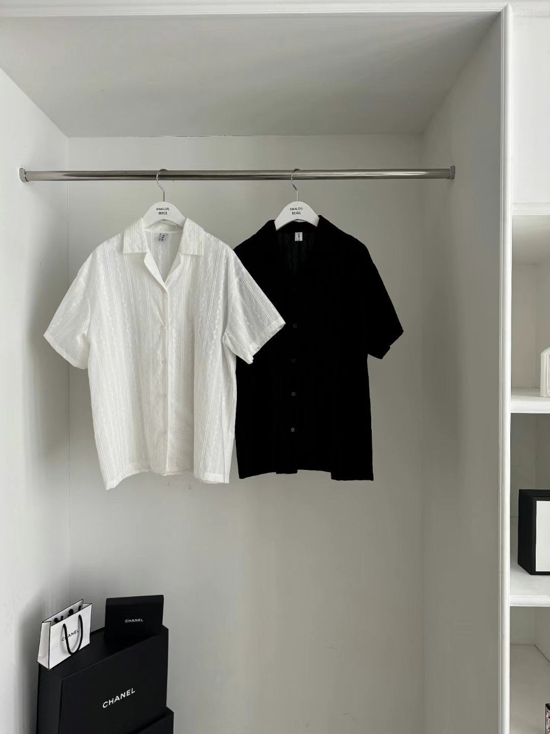 Cotton Lace短袖恤衫
