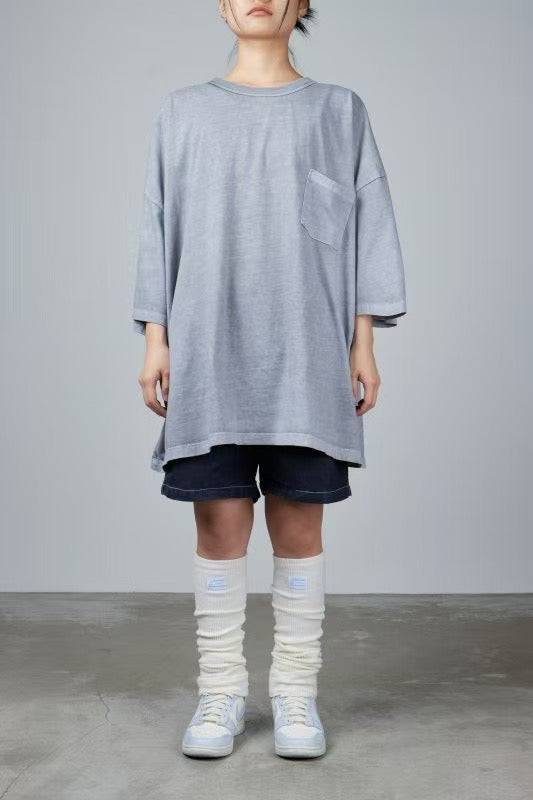 Pocket長Tee