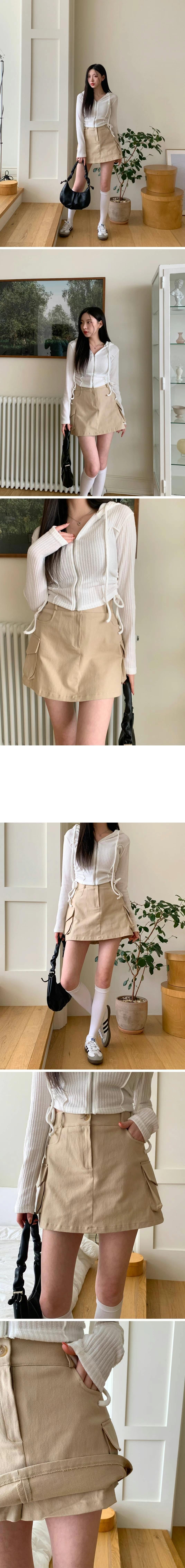 two pocket skirt