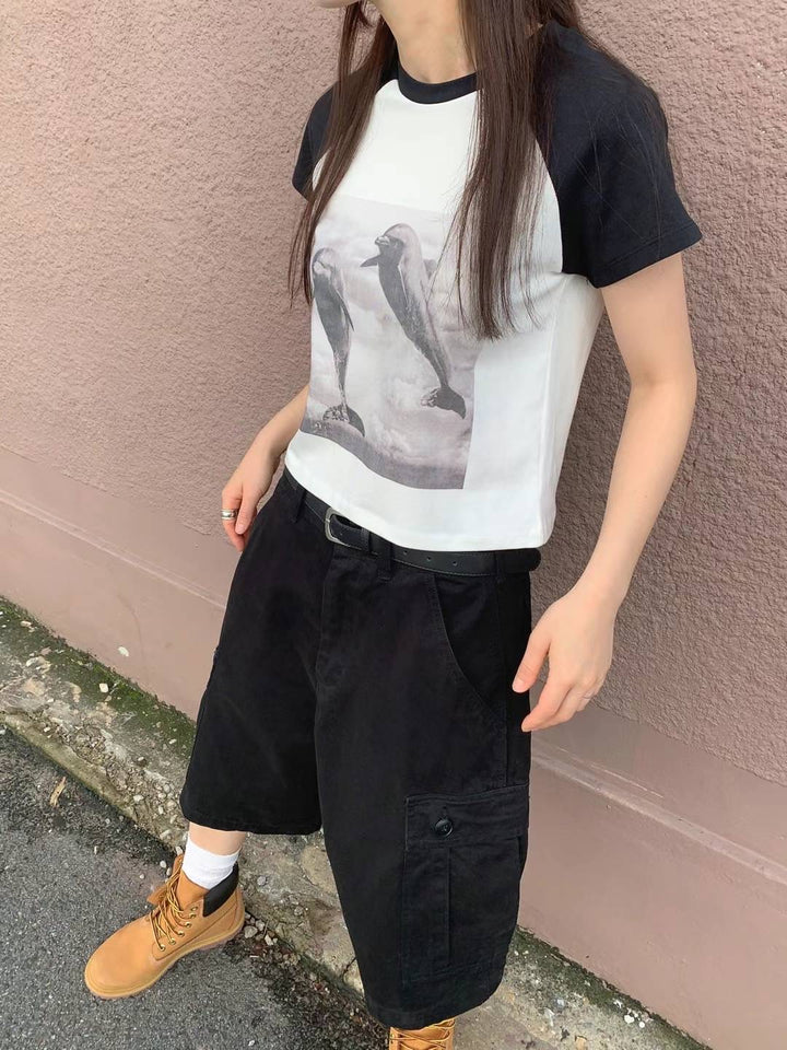 Dolphin Horn Tee