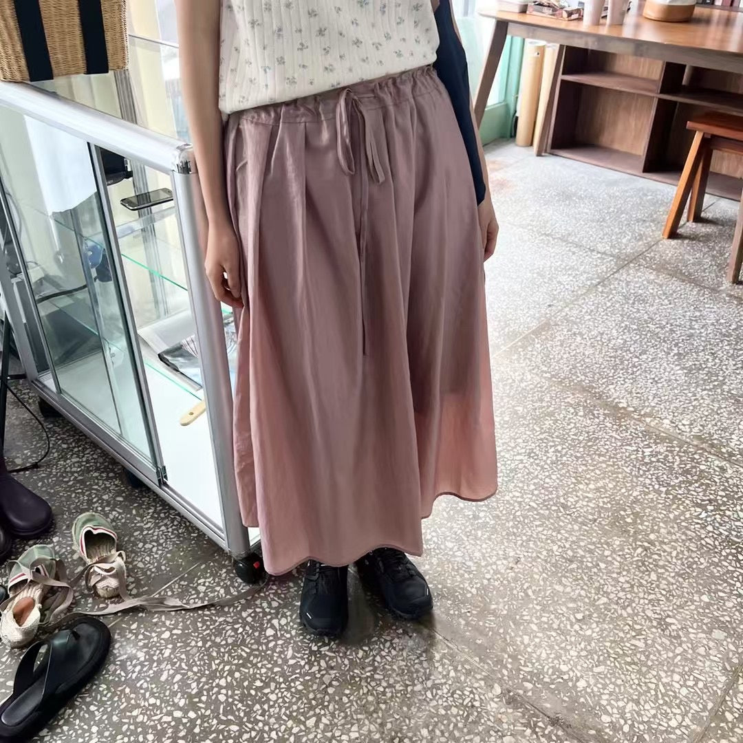 風褸料長裙