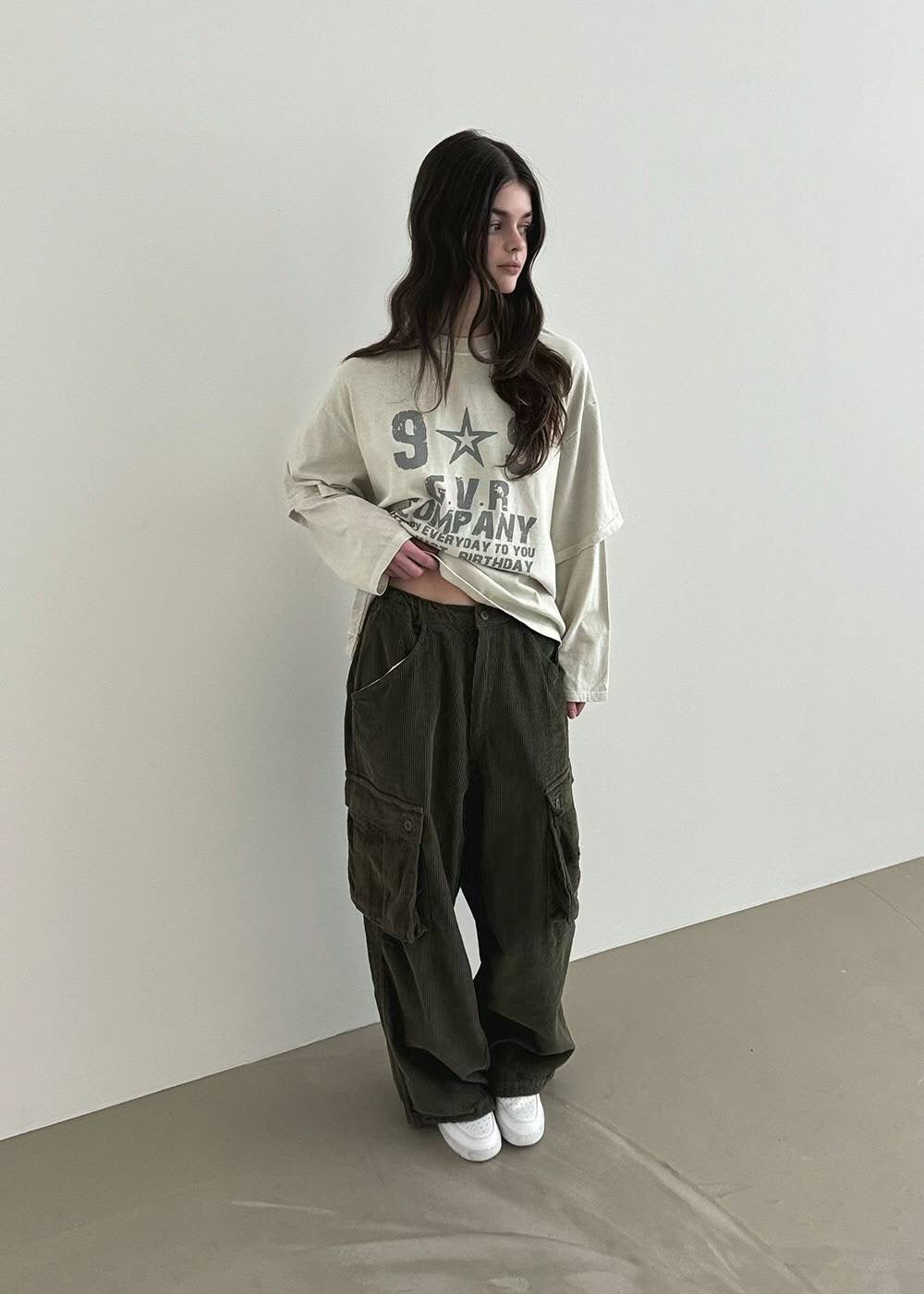“99”假兩件Tee