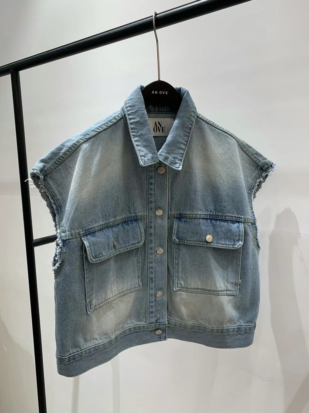 denim vest jacket