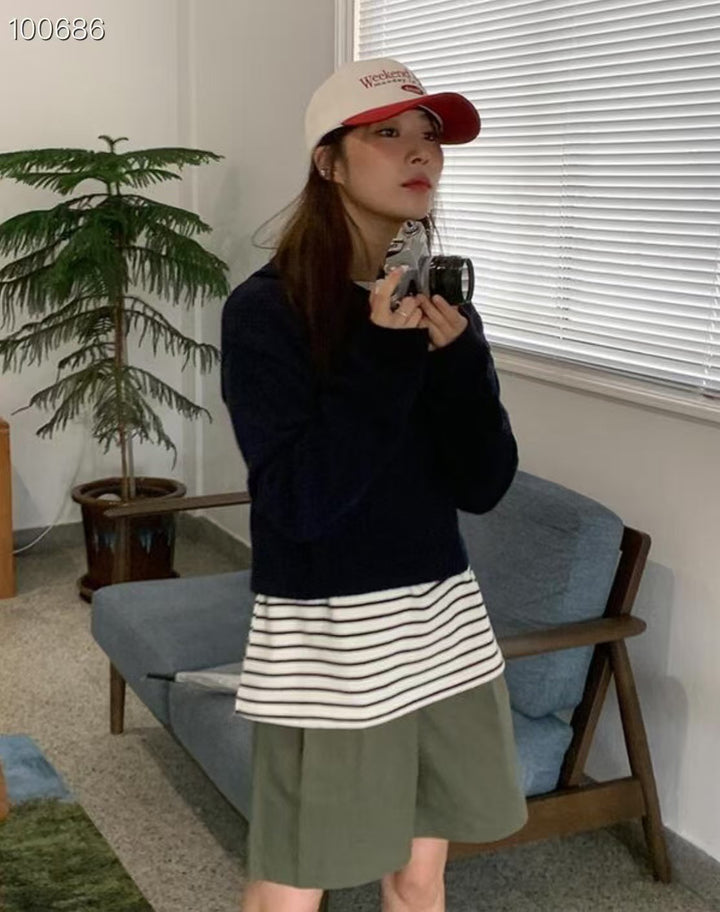 “Weekend Holiday”撞色Cap