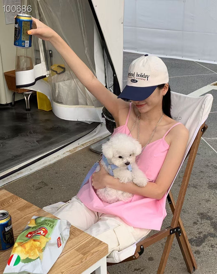 “Weekend Holiday”撞色Cap