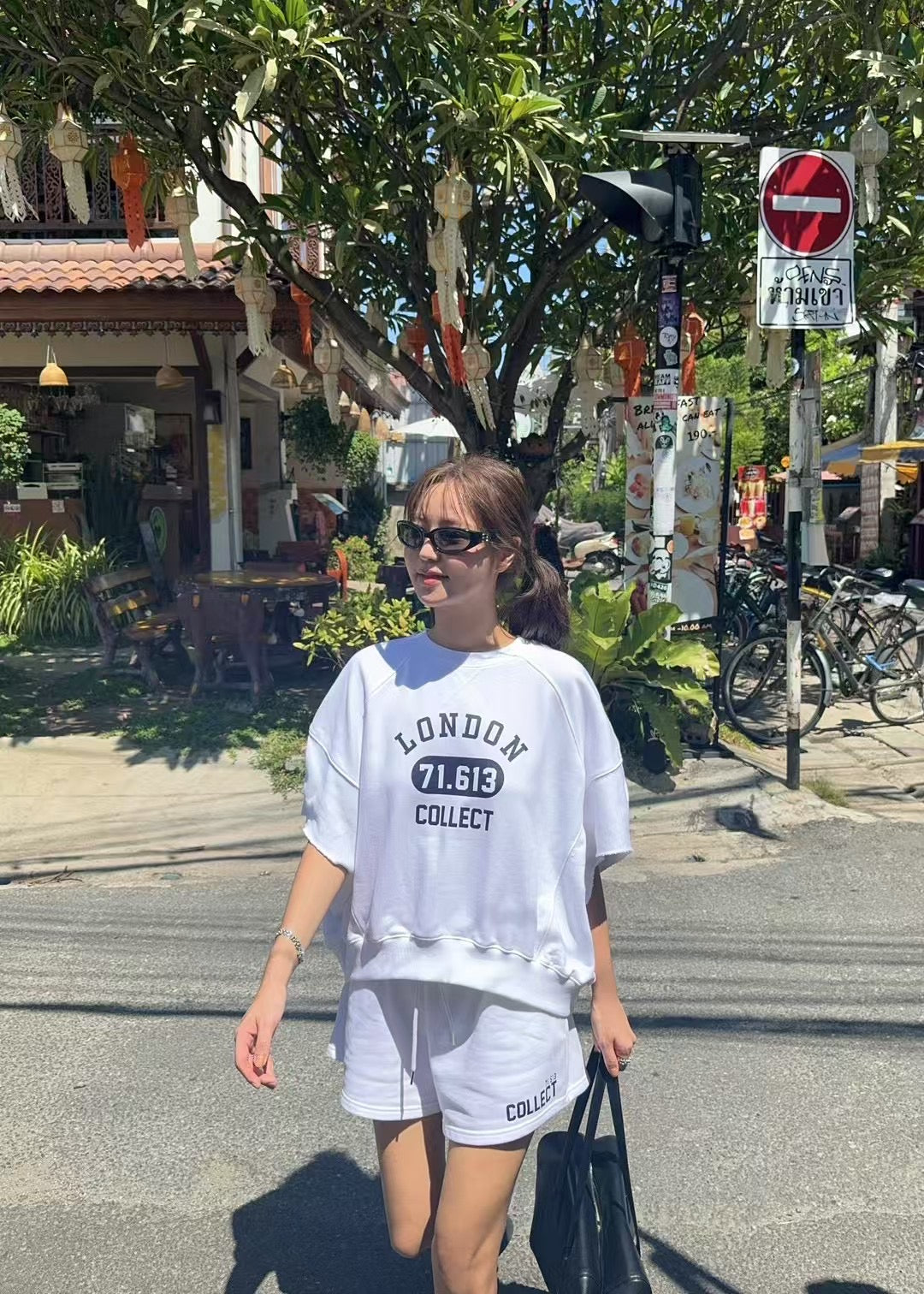 “71.613 Collect”束腳闊Tee
