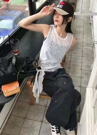 星星側綁背心