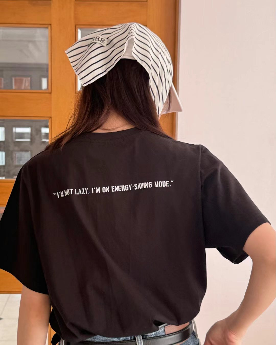 背“I am not lazy” Tee