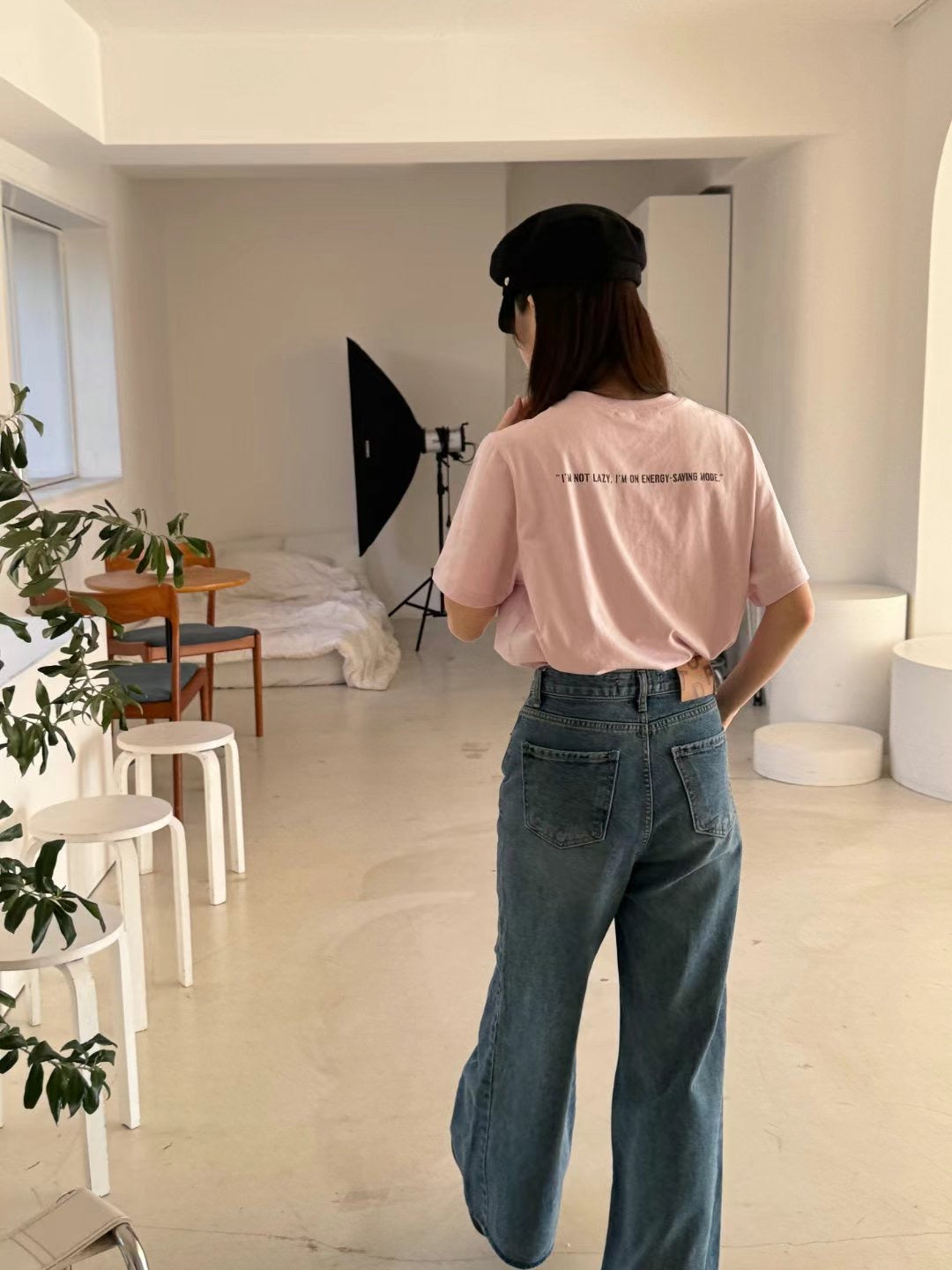 背“I am not lazy” Tee