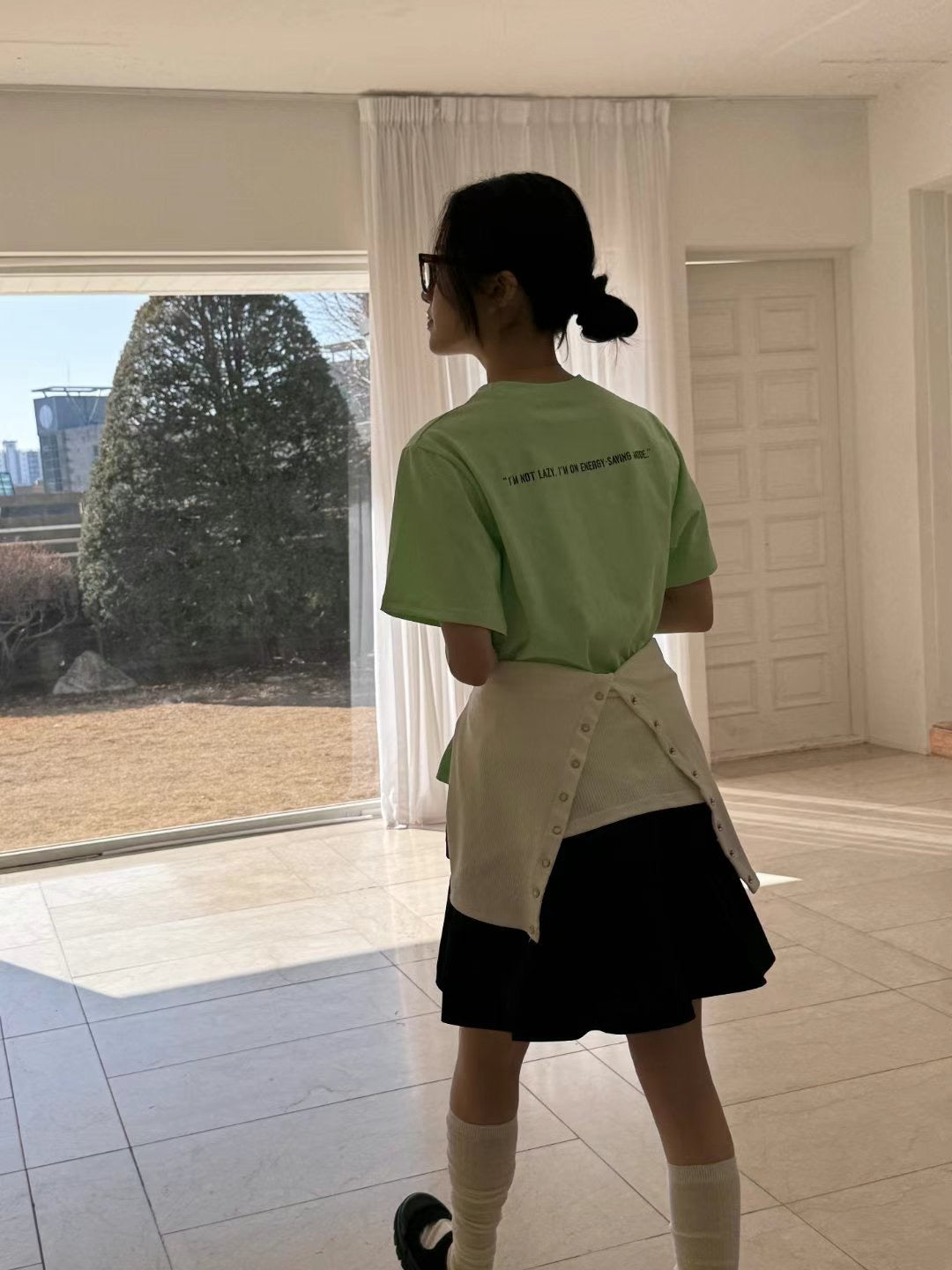 背“I am not lazy” Tee