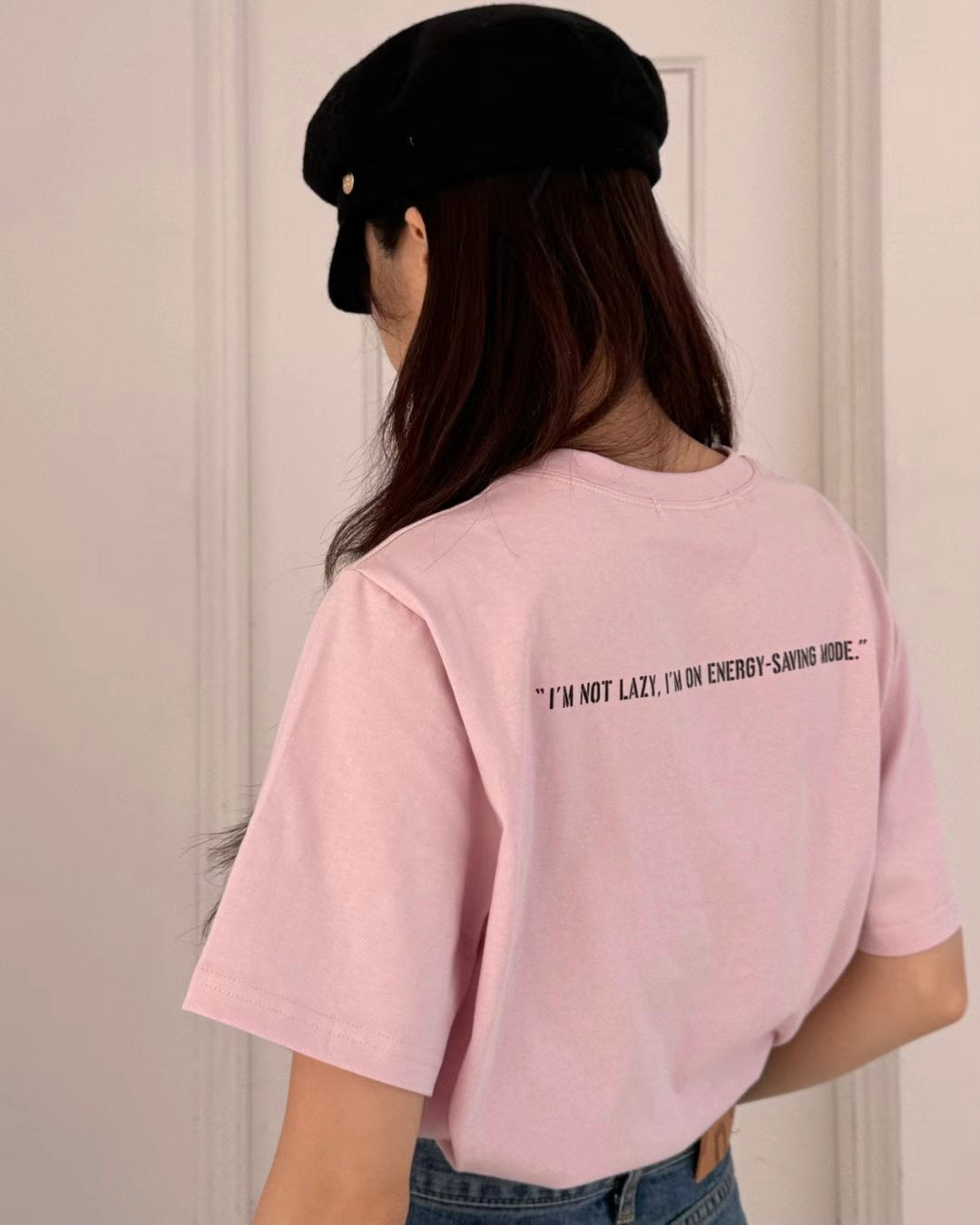 背“I am not lazy” Tee