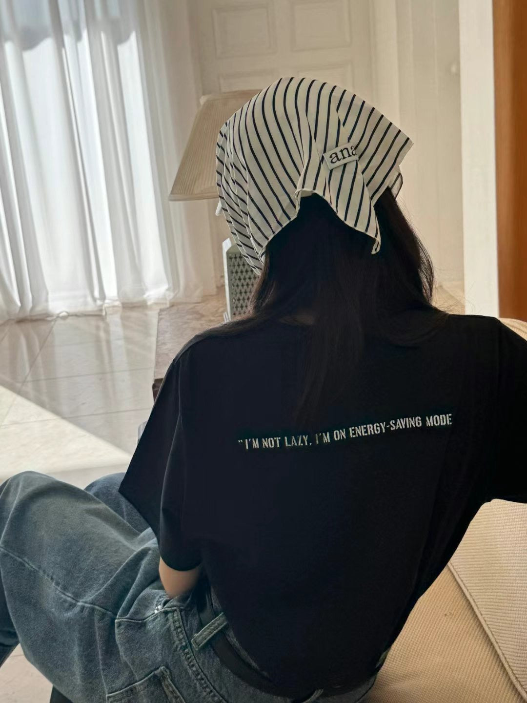 背“I am not lazy” Tee