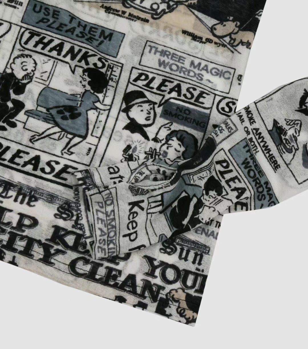 Comic thin Tee