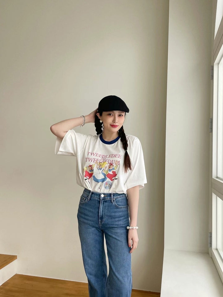 Alice Color Block Tee