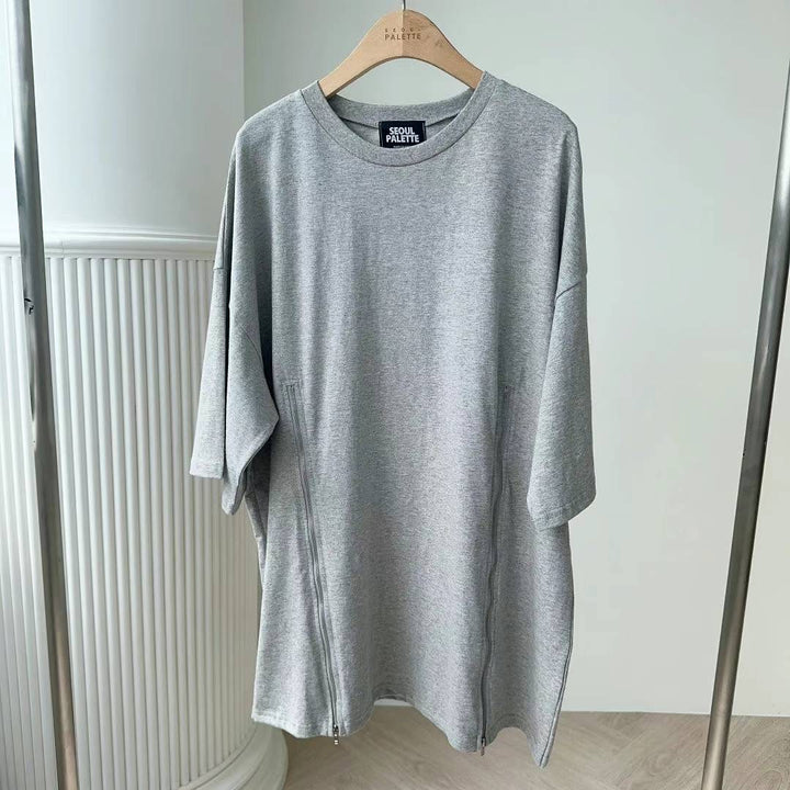 Zipper long Tee