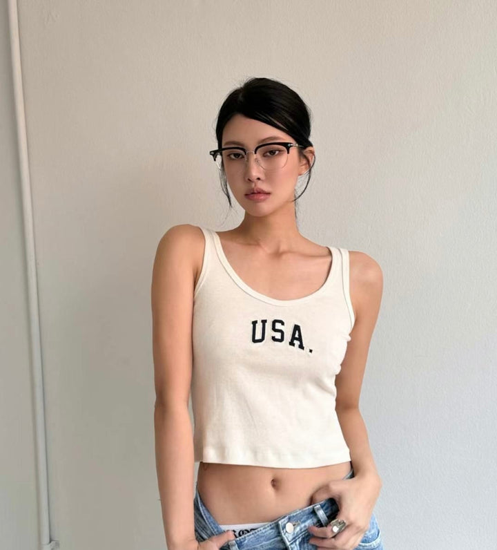 “USA”背心