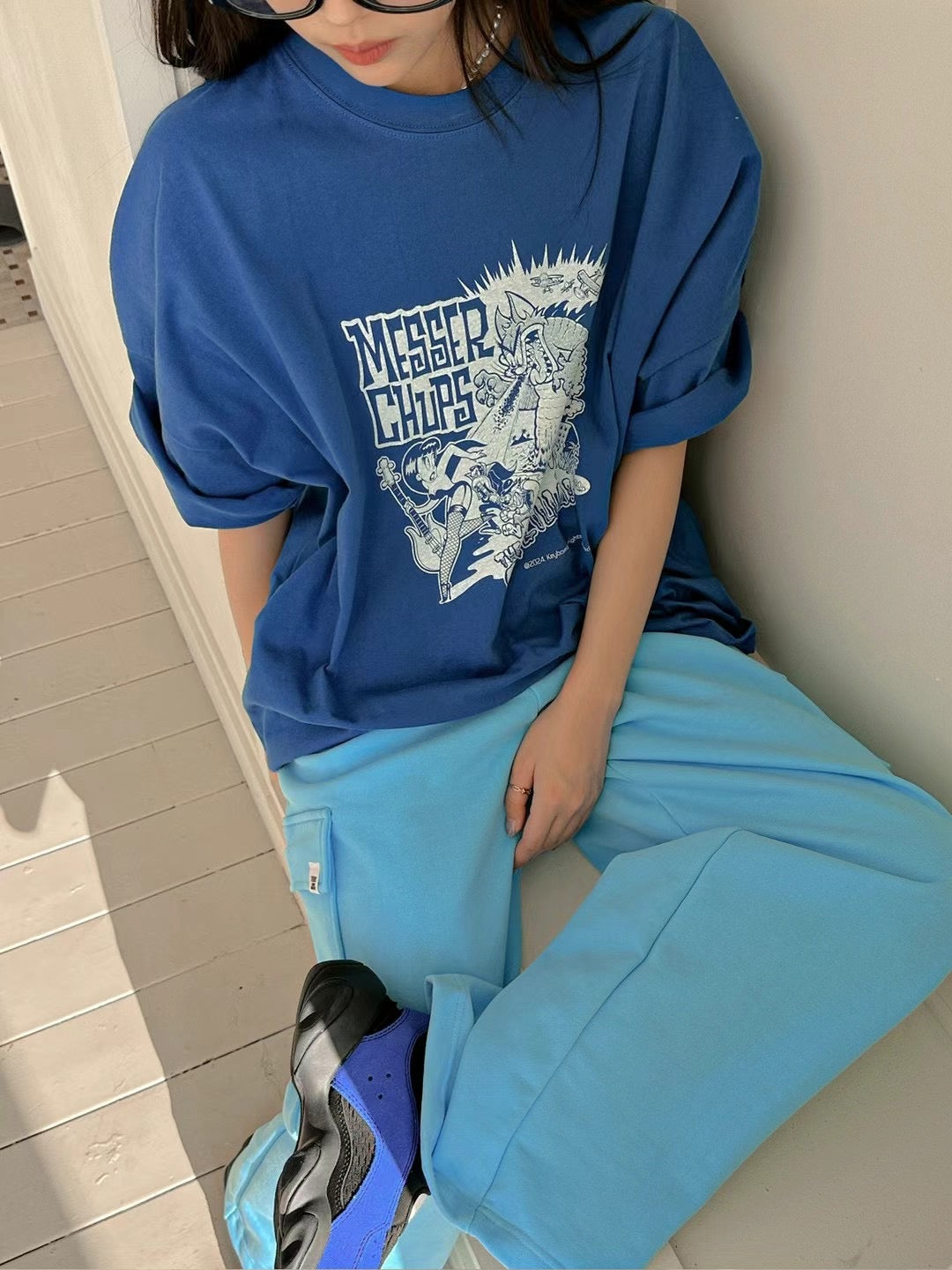 側兩袋布褲