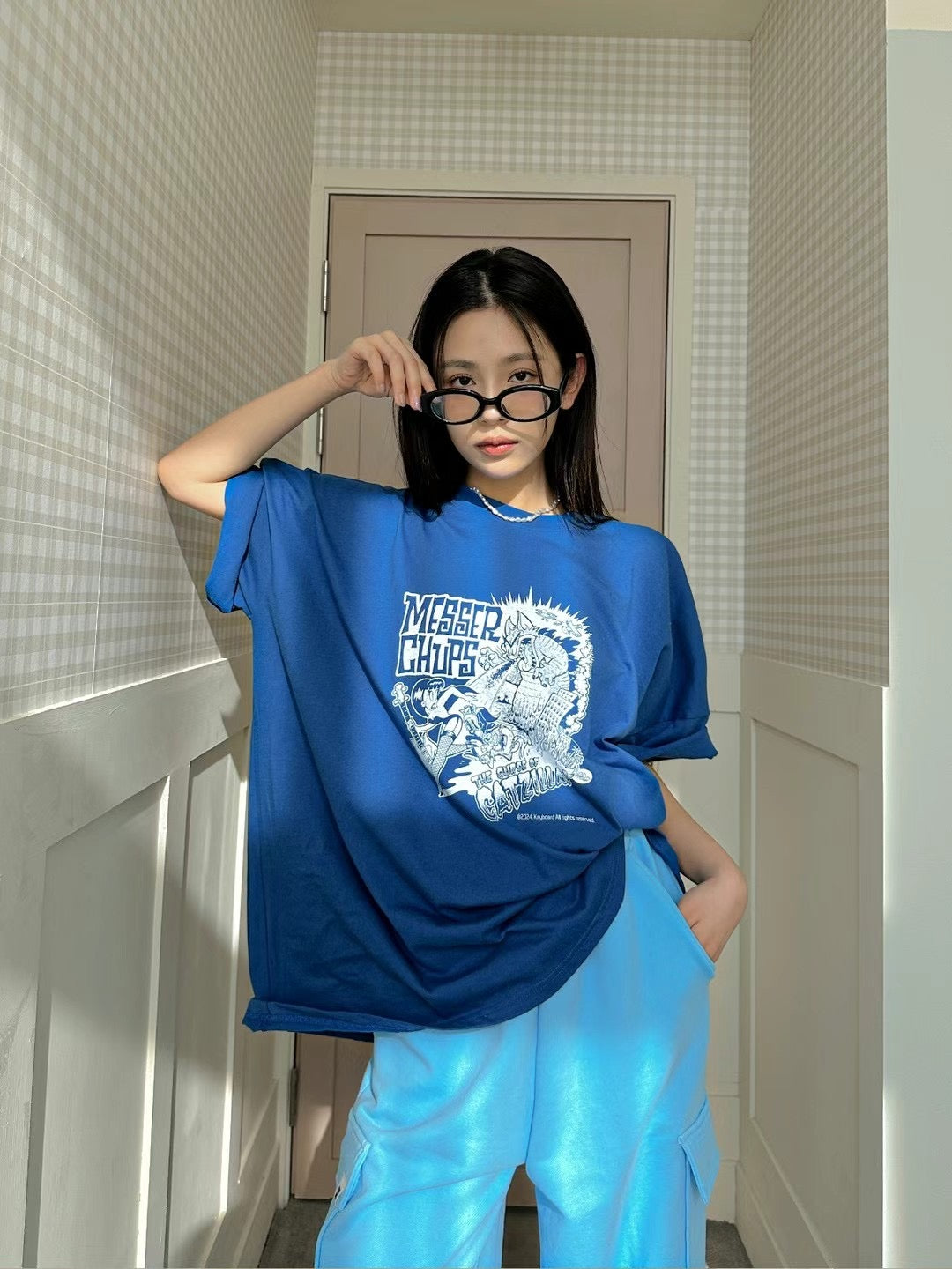 側兩袋布褲
