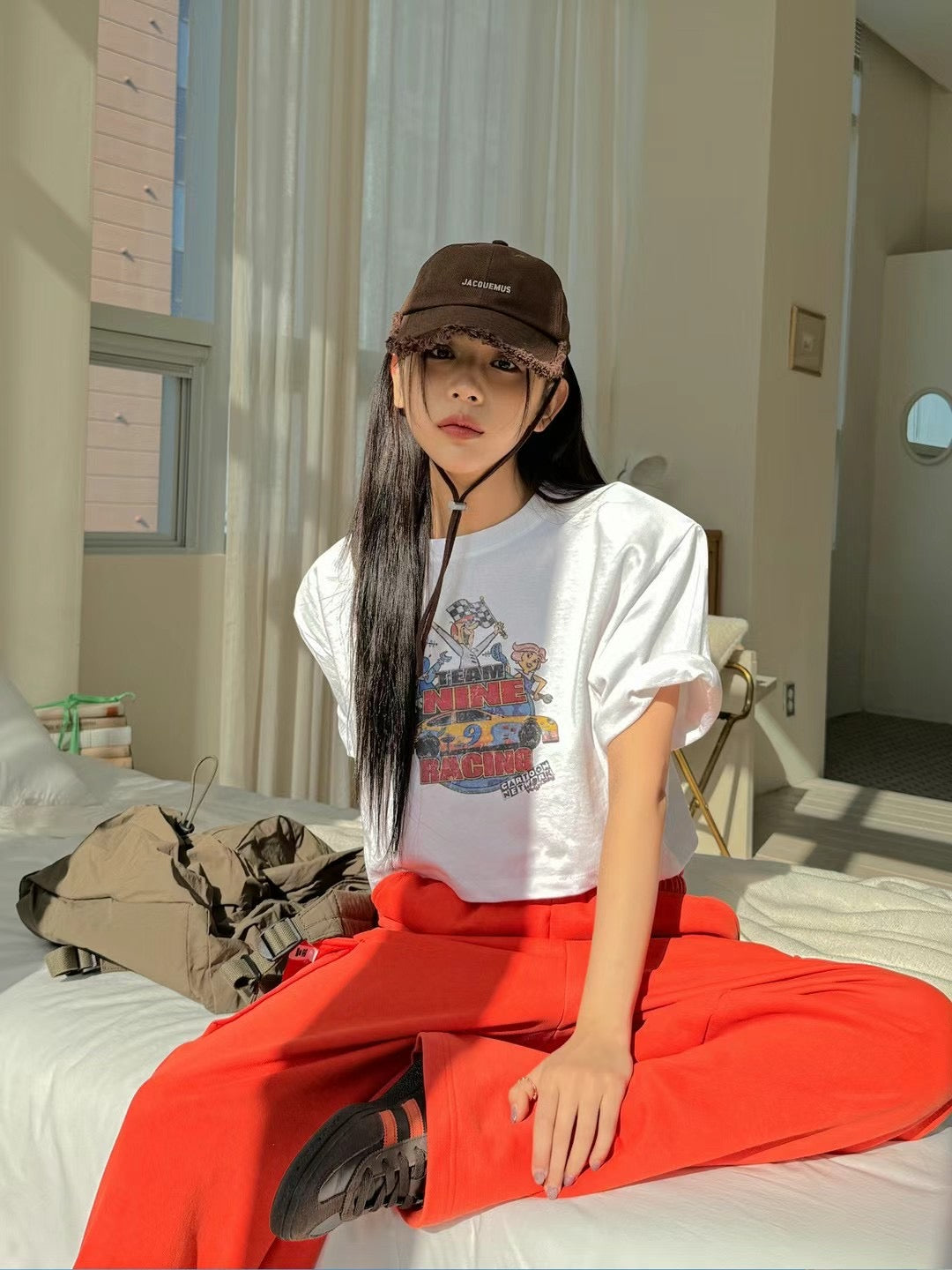 側兩袋布褲
