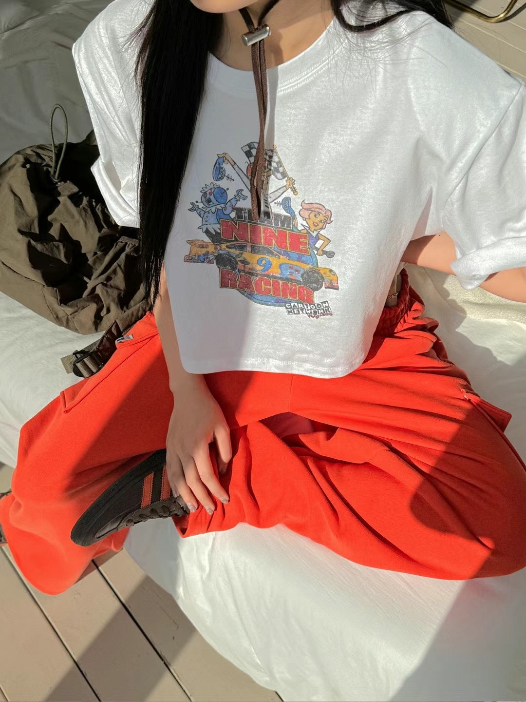 側兩袋布褲