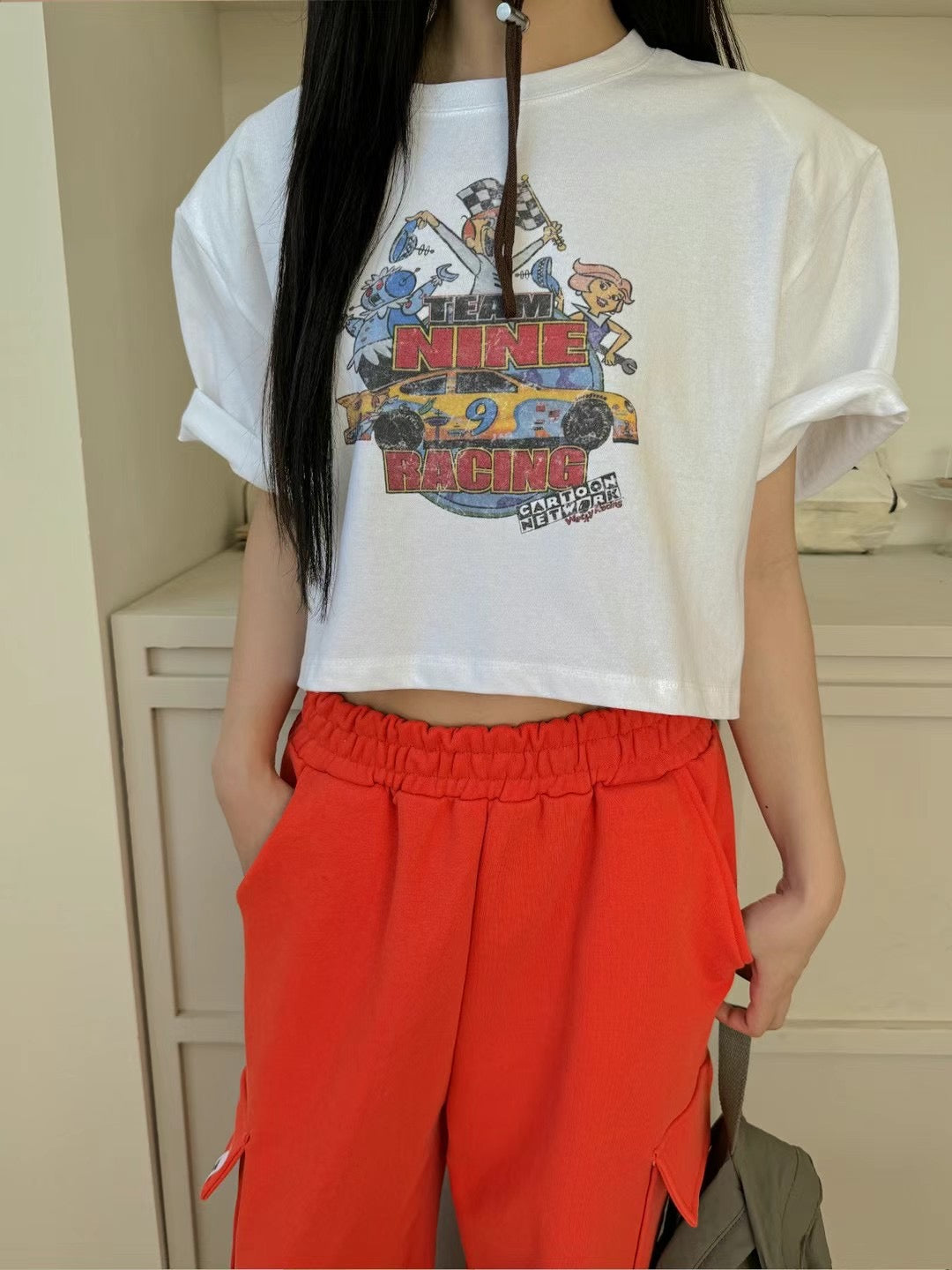 側兩袋布褲