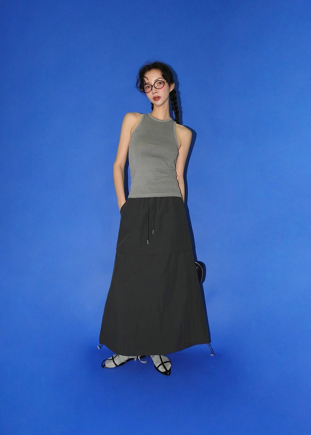 Detachable long skirt