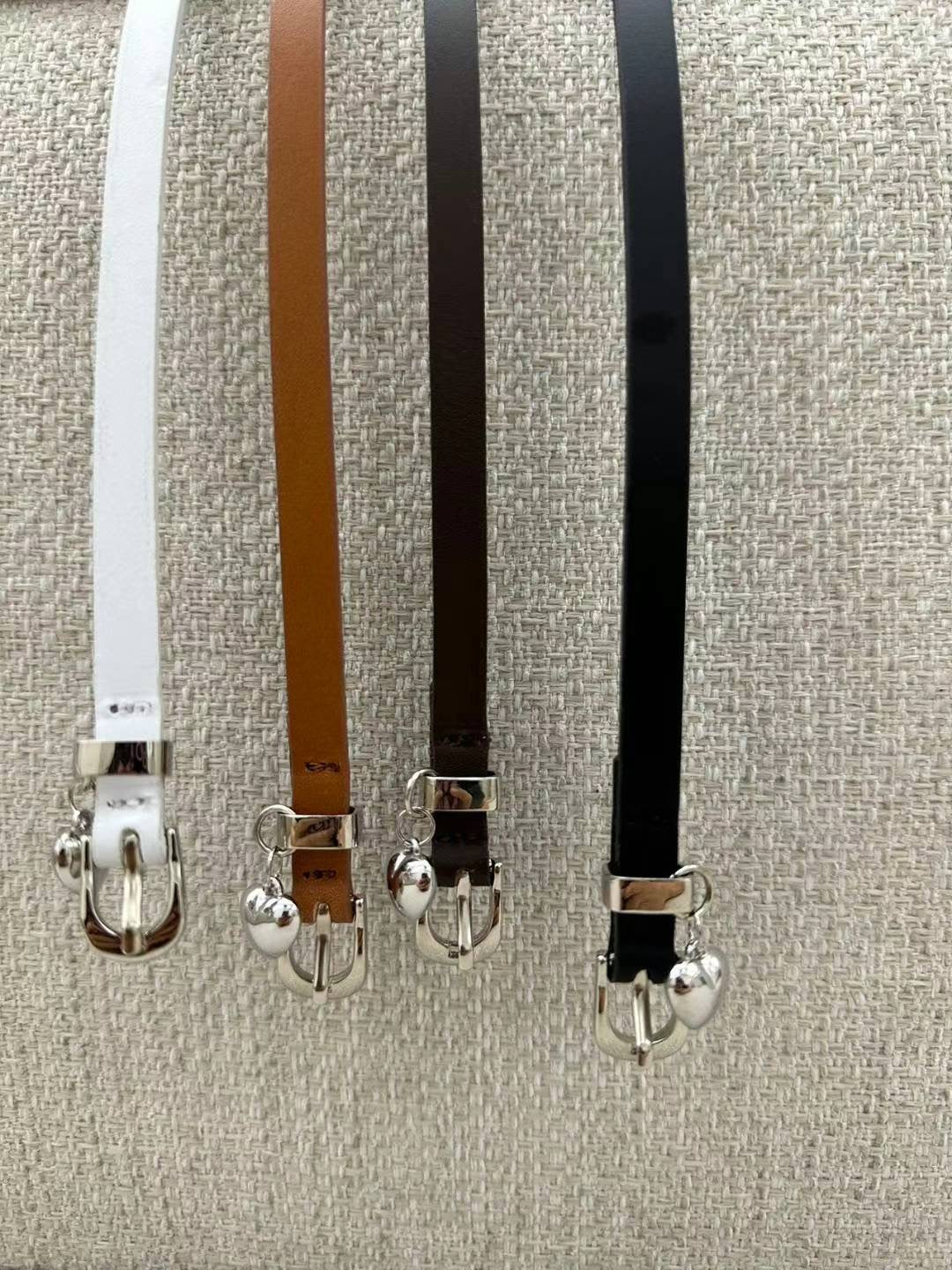 心心 牛皮belt