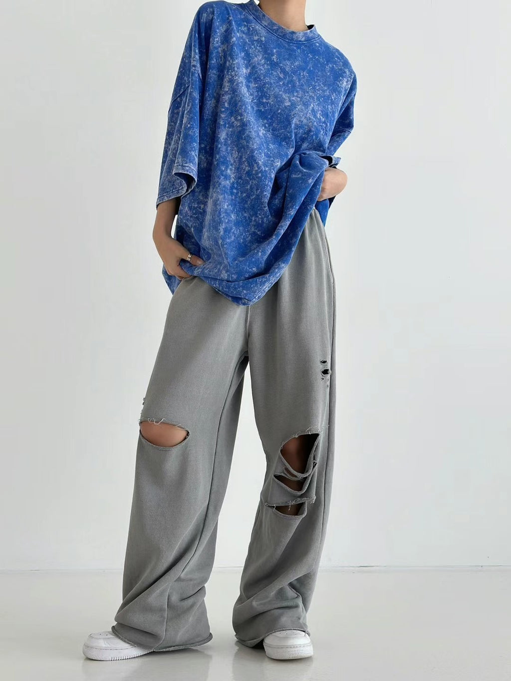 Wash and wear denim pants
