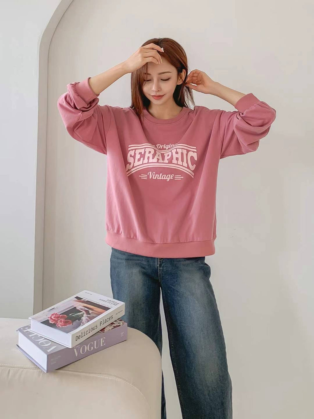 “Seraphic”束袖Tee