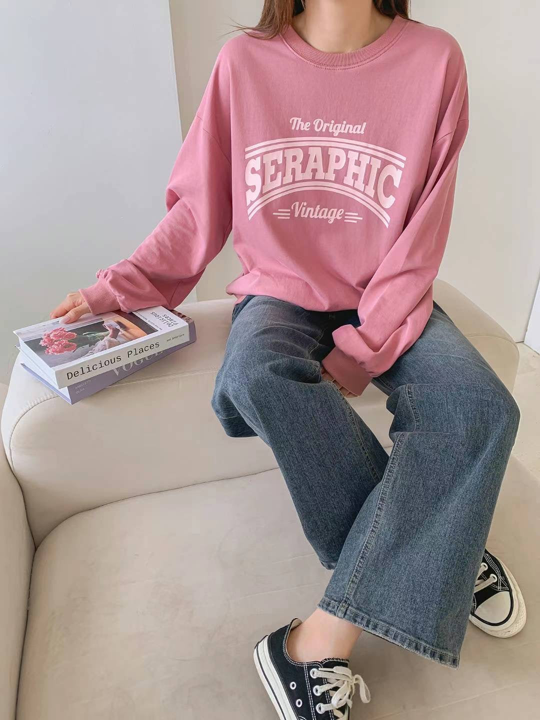 “Seraphic”束袖Tee