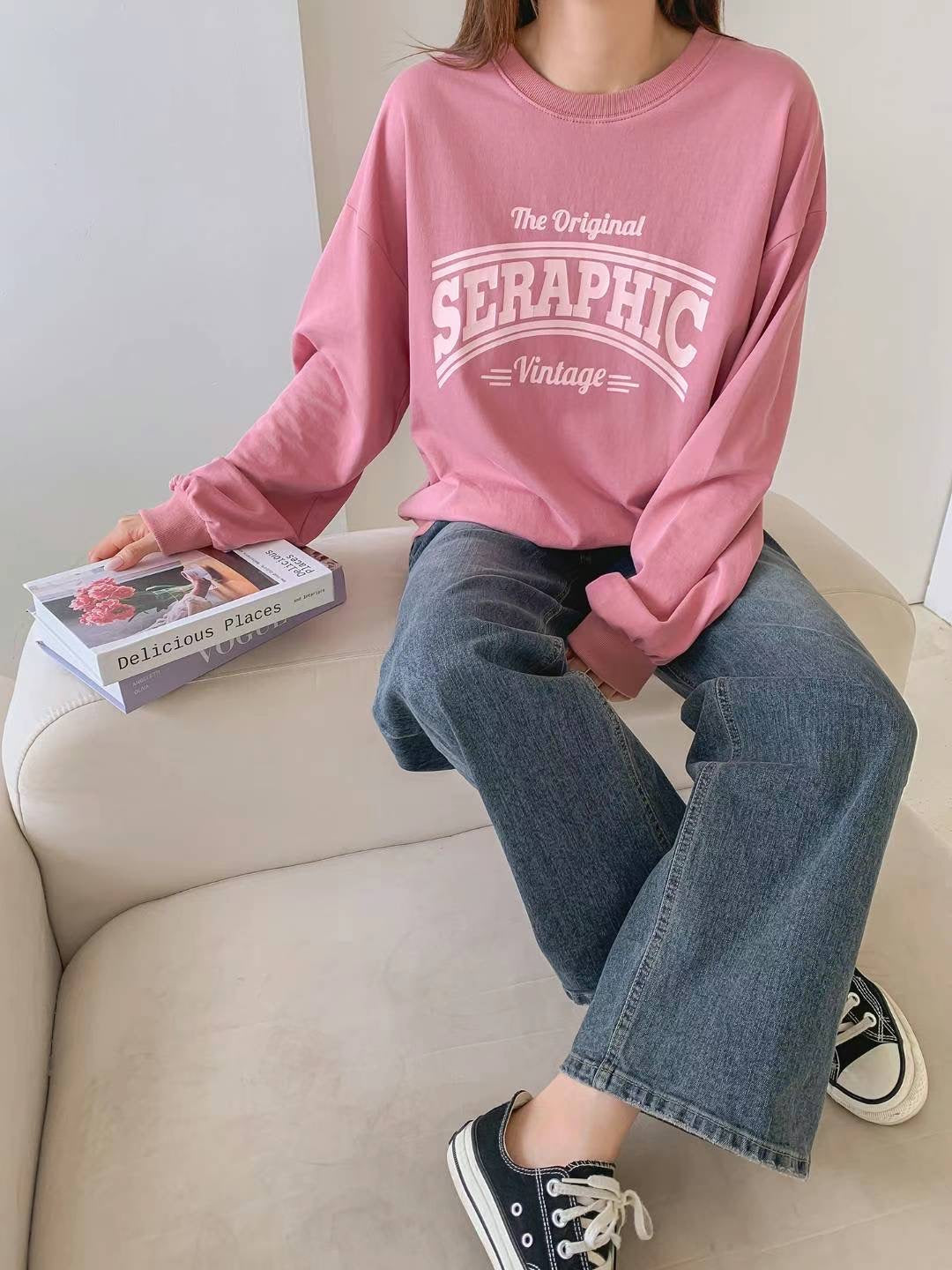 “Seraphic”束袖Tee