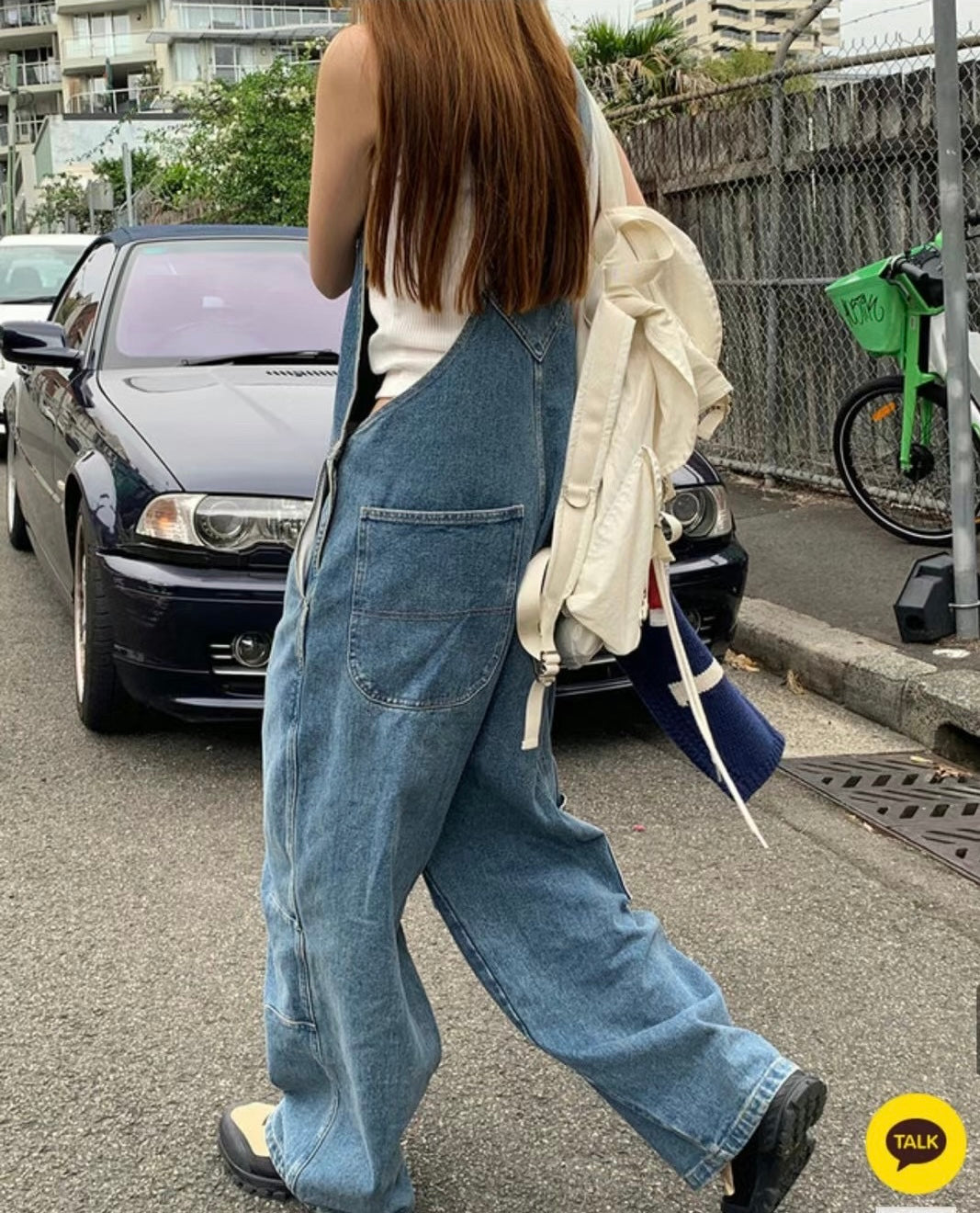 denim overalls