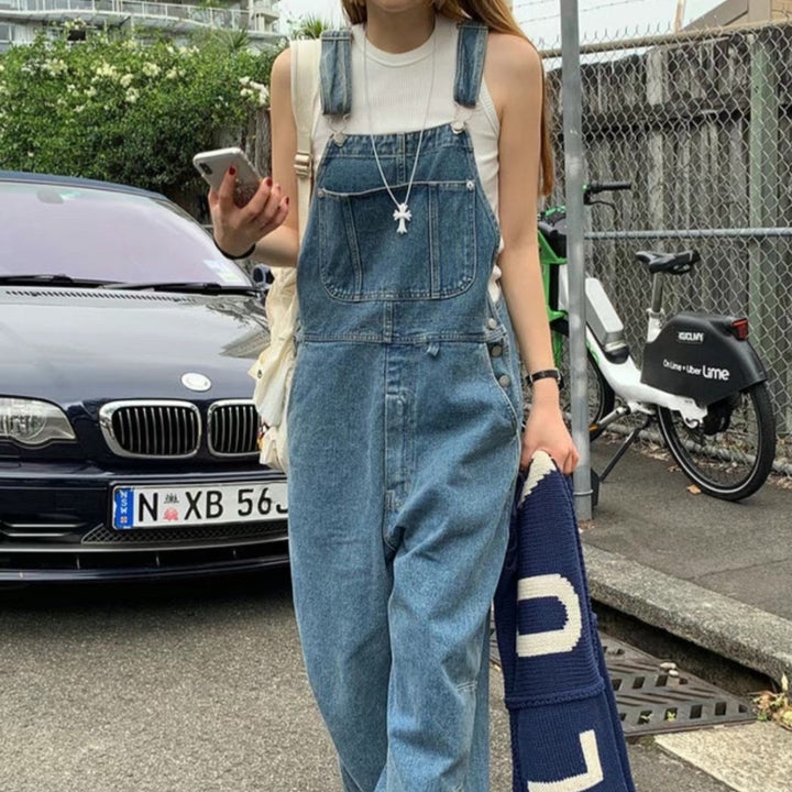 denim overalls