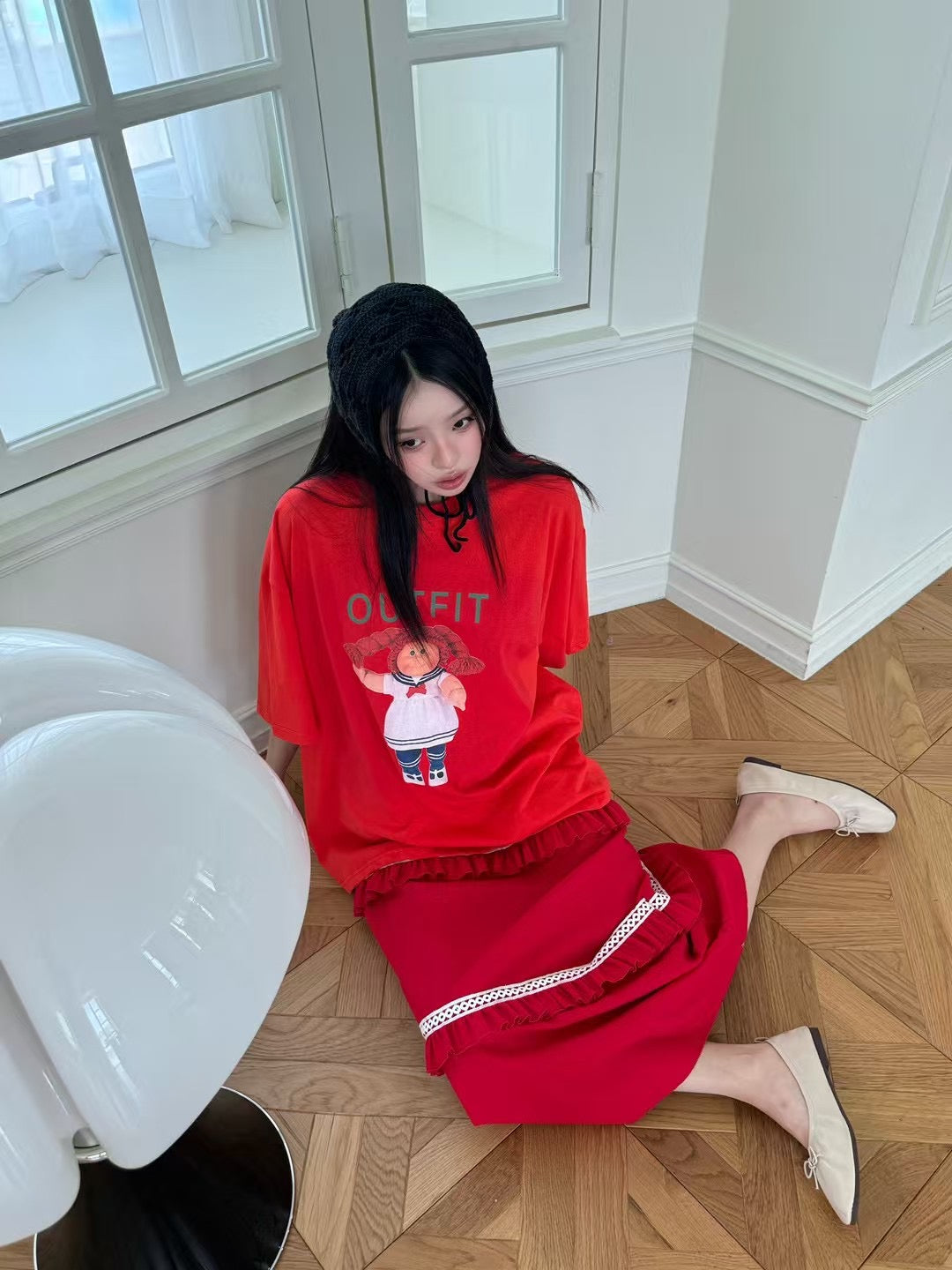 “OUTFIT”長Tee