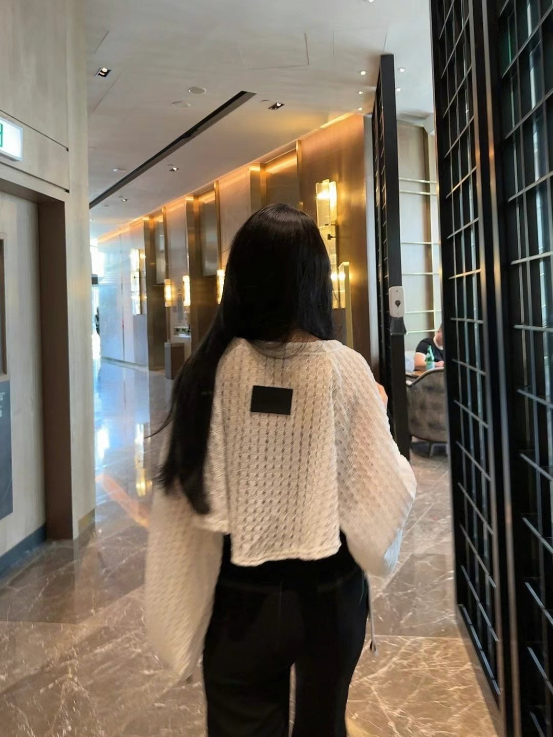 波浪紋防曬短外套