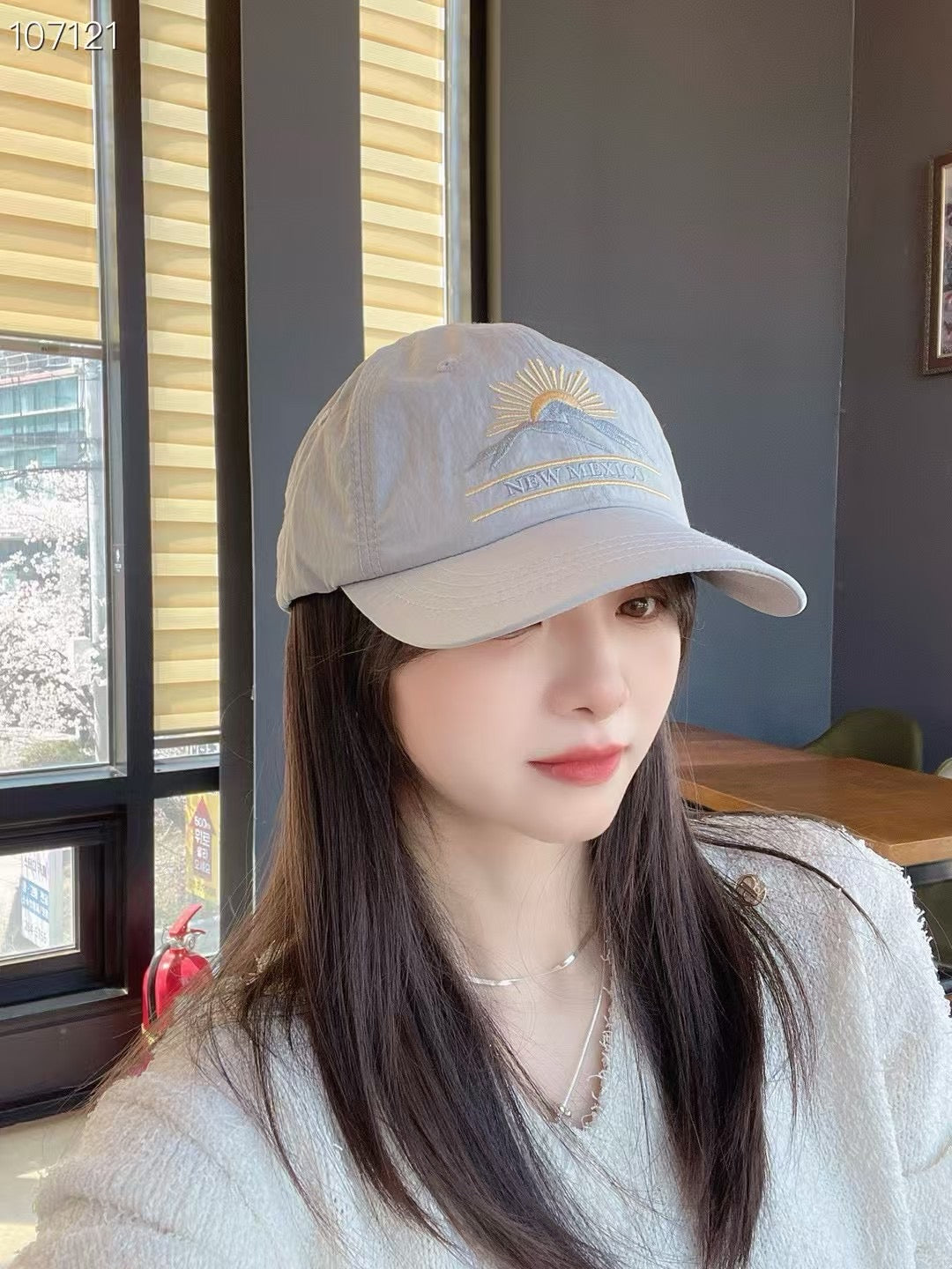 速乾料太陽刺繡Cap