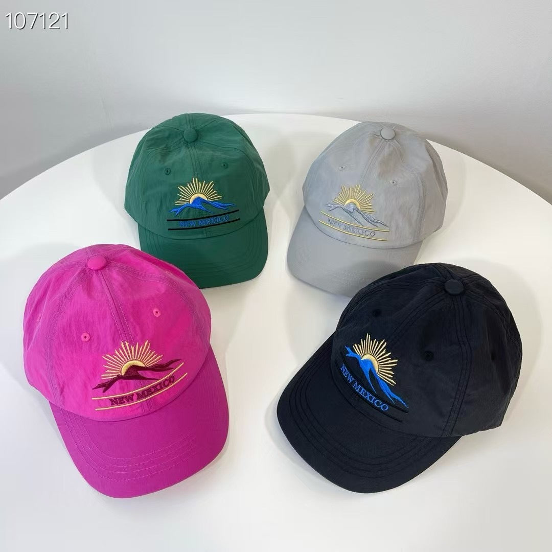 速乾料太陽刺繡Cap
