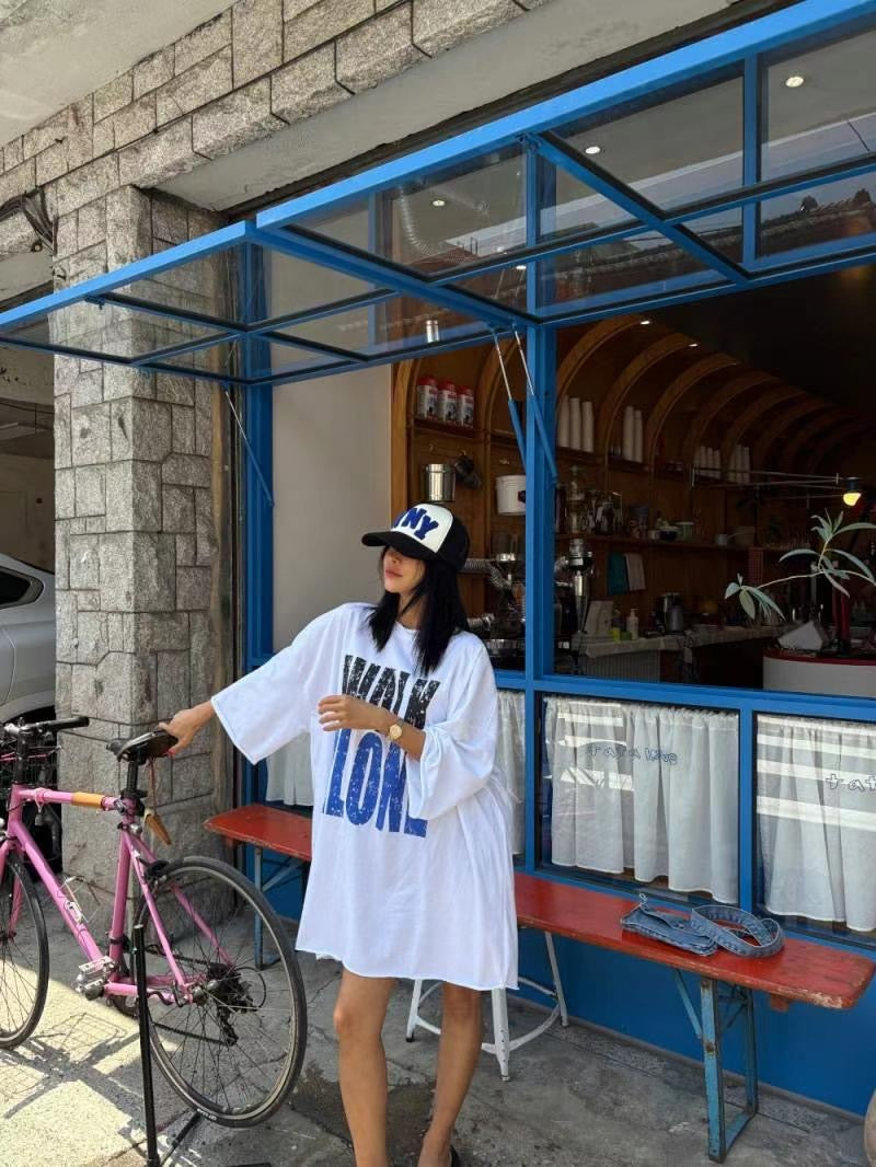 “WALK ALONE”長Tee