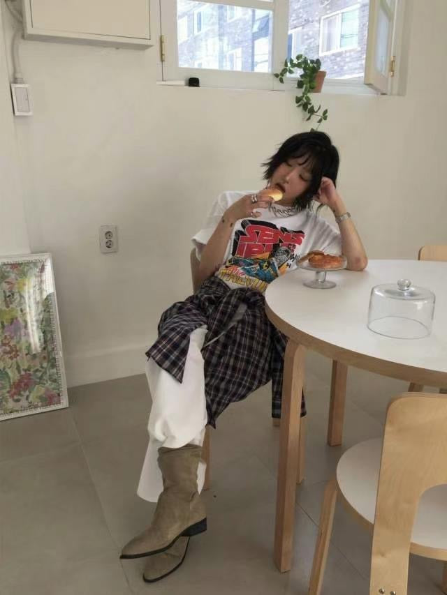 “SENS”洗水長Tee