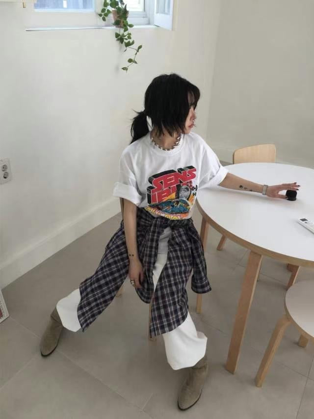 “SENS”洗水長Tee