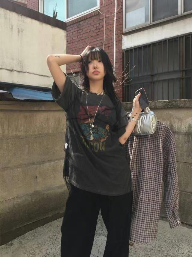 “SENS”洗水長Tee