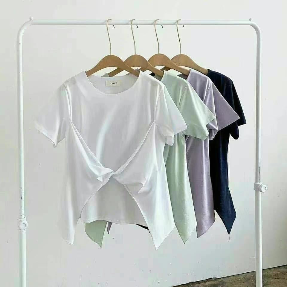 前扭布Tee